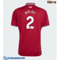 Fotballdrakt Herre Manchester United Diogo Dalot #2 Hjemmedrakt 2026-27 Kortermet